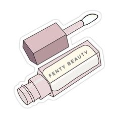 a bottle of fenty beauty sticker