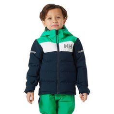 Designed to keep your little tyke comfortable and protected from the elements  the toddlers' Helly Hansen Vertical insulated jacket will ensure a fun day on the slopes or at the sledding hill. Puma X Helly Hansen Jacket, Sledding Hill, Ski Fashion, All Kids, Fun Day, Helly Hansen, Rei Co-op, Navy Color, Ski Jacket