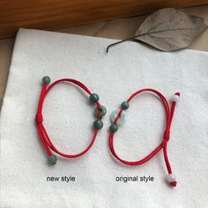 🍀 Bead Materials ：Real Jade 🍀 personalized：【yes 】➜Please feel free to contact me. 🍀 Rope colors：【Black/coffee/Red】-Other colors are available，Just give messages and tell me which color do you like. 🍀 length：【length is adjustable and can be made as you want】➜You can just tell me what is the perfect length you like. processing time： 1-2 workdays 🍀The dainty bracelet features a jade beads, which make a pretty bracelet for you. It could be a great gift for your friends and family, wishing them Casual Jade Beaded Bracelets Gift, Casual Jade Beaded Bracelet Gift, Handmade Casual Jade Jewelry, Casual Hand-strung Jade Jewelry, Adjustable Jade Bracelets As Gifts, Casual Jade Jewelry As Gift, Handmade Red Jade Bracelets, Handmade Jewelry With Round Beads For Gifts, Hand Wrapped Jade Bracelets As A Gift