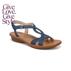 in stock Wide Width Sandals, Shoe Boxes, Koolaburra By Ugg, Trending Sandals, Footbed Sandals, Famous Footwear, Jelly Sandals, Round Toe Heels, Blue Sandals