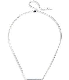 From Lauren Ralph Lauren&#x2C; this necklace features: Collar necklaceSterling silverLobster claw closureApprox. 15" length Imported. Silver Logo, Ralph Lauren Style, Collar Necklace, Sterling Silver Jewelry, Jewelry Accessories, Ralph Lauren, Collar, Sterling Silver, Silver