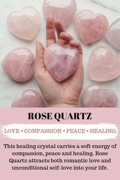 Love And Peace, Facial Roller, Crystal Rose