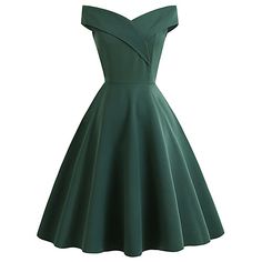 Silhouette:A-Line; Hemline / Train:Midi; Sleeve Length:Short Sleeve; Look After Me:Washable; Gender:Women's; What's in the box:Dress; Types:Prom Dress,Rockabilly,Tea Dress,A-Line Dress,Dress; Holiday:Carnival; Style:Dresses,Prom Dresses,Vacation Dress,Vintage Inspired,1950s; Occasion:Wedding Party,Homecoming; Material:Polyester,Spandex; Age Group:Adults'; Characters:Audrey Hepburn; Net Dimensions:0.0000.0000.000; Net Weight:0.32; Listing Date:12/25/2019; Clothing Length:null; Bust:; Waist:; Spec Gaun Koktail, 1950s Cocktail Dress, Vintage Tea Dress, Gaun Fashion, Party Dress Sale, Cocktail Dress Vintage, Retro Pin Up, Jumpsuit Outfit, Vestidos Vintage