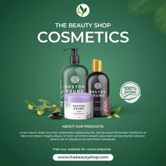 the beauty shop cosmetics advertises its products to be eco - friendly and natural