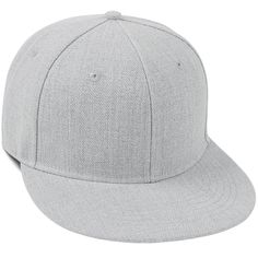 a grey baseball cap is shown with the visor up and it's brimmed