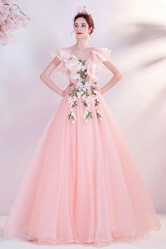 Pink V-Neck Tulle Long Prom Dress Beautiful Pink Evening Dress Tulle Long Prom Dress, Pink Evening Dress, Beautiful Prom Dresses, Long Prom Dress, British Indian, Dress Beautiful, Bride Dress, Special Occasion Dresses