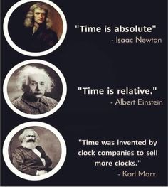 three different quotes from karl marx about time