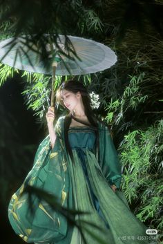 Chinese Hanfu Photoshoot, Complex Poses, Green Hanfu, Ancient China Aesthetic, Hanfu Photoshoot, Traditional Asian Dress, Chinese Princess