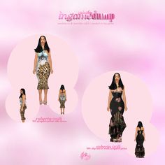 Hey guys, hope you like this set, If you run into any issues, please let me know. Credit to the irl designers ✨ ✿ base game compatible ✿ hq textures ✿ auto height available for heels ✿ socials /… Black Sims 4 Cc Clothes, Sims 4 Black Cc Clothing, Clothes Cc