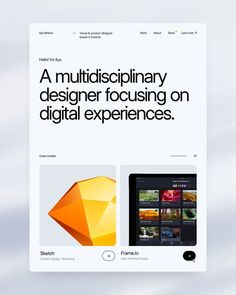 Website design Web Catalog Design, Typographic Website, Course Website Design, Clean Website Design, Ui Portfolio, Ux Design Portfolio, Minimalist Web Design, Agency Website Design, Web Portfolio