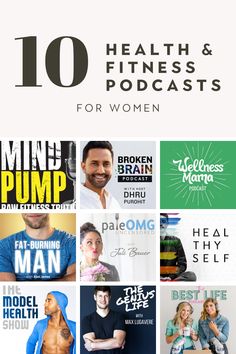 Whether you are new into your health and fitness journey, or you just want to continue growing your knowledge, these are the best health and fitness podcast to listen to now! #healthpodcast #fitnesspodcast #wellnesspodcast #podcastforwomen