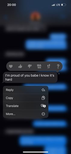 the text message is being displayed on an iphone's screen, and it appears to be