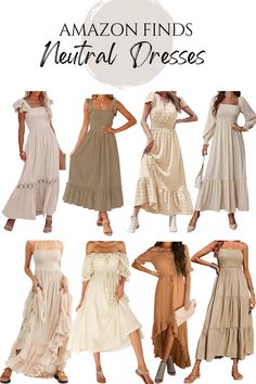 Flowy Neutral Dress, Shoes For Flowy Dresses, Hawaii Family Pictures Outfits, Family Boho Photoshoot Outfit, Mommy And Me Photoshoot Outfits, Amazon Dresses For Family Photos, Boho Outfits Photoshoot, Mexico Beach Family Photos Outfits, Neutral Dress For Family Photos