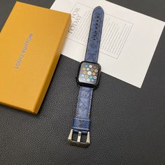 Monogram Canvas Design: The LV Luxury Leather Apple Watch Band features Louis Vuitton's iconic monogram canvas design. This instantly recognizable pattern, often consisting of LV initials and floral motifs, adds a touch of elegance and luxury to the Apple Watch, showcasing the brand's signature style. High-Quality Leather Construction: Crafted from premium leather, the watch band offers not only a stylish appearance but also durability and comfort. Louis Vuitton is known for using top-quality... Watch Hacks, Apple Watch Hacks, Classic Phones, Leather Apple Watch Band, Apple Watch Bands Leather, Lv Monogram, Luxury Art, Canvas Designs, Apple Watch Band