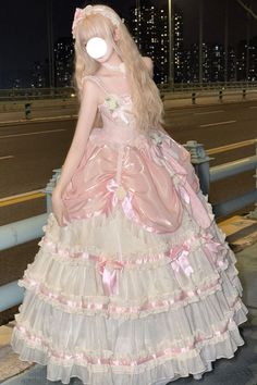 Process Time: Could be shipped out in 1-3 working days. Fabric: Polyester Color: Apricot/Pink Feature: Multi-layer, Ruffle, Hanayome, Bowknot Style: Sweet, Princess, Gorgeous Clothing Type: Dress Include: Dress*1 (Any of the accessory is not included.) Size (IN) Bust Waist Length S 31.50-35.43 25.20-28.35 53.54 M 33.07-37.01 26.77-29.92 54.13 L 34.65-38.58 28.35-31.50 54.72 Size (CM) Bust Waist Length S 80-90 64-72 136 M 84-94 68-76 137.5 L 88-98 72-80 139 Big Poofy Dresses Aesthetic, Cute Ballgown, Cute Pink Clothes, Pink Victorian Dress, Kawaii Wedding, Pink Princess Dress, Poofy Dress, Punk Dress, Kawaii Fashion Outfits