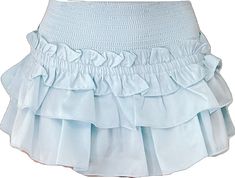 Runway Ruffles Baby Blue Skirt | Sassy Shortcake | sassyshortcake.com Baby Blue Skirt, Blue Runway, Pretty Features, Sassy Shortcake, Ruffles Skirt, Frilly Skirt, Blue Skirt, Ruffle Skirt, Pastel Blue