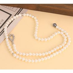 Style: Female Material: S925 Sterling Silver, Swarovski Pearl Pearl Type: Uncultured Pearl Color: White & Grey Pearl Size: 3mm Necklace Length: 50cm Swarovski Pearl Necklace, Silver Pearl Necklace, Pearl Types, Swarovski Pearls, Pearl Grey, Pearl Color, Pearl Size, Pearl Ring, Necklace Length