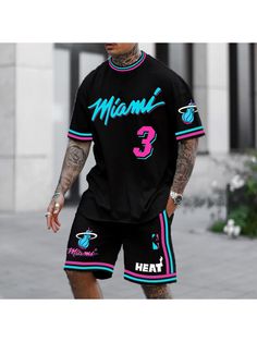 Men Youth T-Shirts, Mens Basketball Printed Jersey Sports Shorts Suit Basketball Print, Printed Jersey, Sports Shorts, Short Suit, Mens Basketball, Sport Shorts, Basketball, T Shirts, Sports