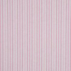 a pink and white striped wallpaper with vertical stripes