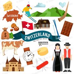 an image of switzerland clip art