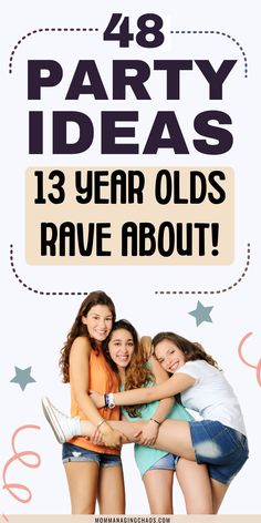 if you are looking for a fun 13th birthday party theme to ring in the start of the teenage years, this article is loaded with great ideas. Parties ideas, party idea, party ideas for kids, partying ideas. Things To Do At A Teenage Birthday Party, Birthday Themes 13th Birthday, Thirteen Year Old Birthday Party Ideas, Thirteen Birthday Ideas, Things To Do At Teenage Birthday Parties, 13tj Birthday Ideas, Fun Ideas For Birthday Parties, Birthday Ideas For 13 Year Girl, Birthday Party Ideas For Teenagers Girl