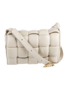 Bottega Veneta Messenger BagBy Daniel LeeNeutrals LeatherIntrecciato WeaveGold-Tone HardwareSingle Adjustable Shoulder StrapUnlined & Single Interior PocketFlap Closure at FrontHandbags are final sale and are not returnable.Unfortunately, due to restrictions, this item may not be eligible for shipping in all areas. Luxury Woven Cream Shoulder Bag, Luxury Cream Shoulder Bag With Woven Leather, Luxury Cream Woven Leather Shoulder Bag, Luxury Cream Shoulder Bag With Intrecciato Weave, Luxury Cream Intrecciato Shoulder Bag, Bottega Veneta, Cross Body Handbags, Final Sale, Crossbody Bag