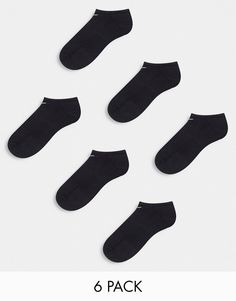 Underwear & Socks by Nike Cold feet, who? Pack of six Ribbed cuffs Nike print detail Ankle-length cut Black Nike Socks, Black Ankle Socks, Nike Socks, Socks Sneakers, Nike Training, Black Socks, Leggings Sale, Black Nike, Swimwear Sale