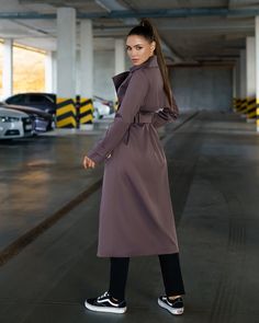 Fabric: Cotton Double-breasted coat (6 button) Adjustable buckle waistbelt Notched lapels Long sleeves Adjustable wrist cuffs Side pockets Coat length: 117 cm/ 46 in Sleeve length 62 cm/ 24.4 in Colors: Black, Blue, Bordeaux, Khaki, Orange, Brown, Dark Green Coat Pocket, Belted Trench Coat, Wrist Cuffs, Double Breasted Coat, Trendy Accessories, Orange Brown, Black Friday Sale, Fabric Cotton, Black Blue