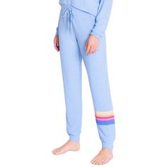 Stay In Stylish Comfort All Night Long In These Jogger Pajama Pants From Insomniax. Blue Sleepwear Long Pants For Loungewear, Blue Long Pants Sleepwear For Loungewear, Blue Lounging Pants With Elastic Waistband, Comfortable Blue Loungewear Pants, Blue Sleepwear With Elastic Waistband For Lounging, Blue Bottoms With Elastic Waistband For Relaxation, Comfortable Blue Pants For Lounging, Comfortable Blue Pants For Relaxation, Blue Relaxed Fit Sleepwear With Elastic Waistband