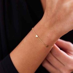 Unique Gold Wedding Rings, Delicate Gold Bracelet, Small Earrings Gold, Mini Bracelet, Accessories Aesthetic, Black Beads Mangalsutra Design, Dainty Gold Bracelet