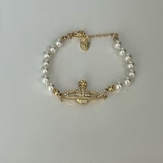 Worn A Few Times Perfect Condition Really Cute Jewelry Vivienne Westwood, Vivienne Westwood Bracelet, Vivienne Westwood Jewelry, Christmas Wishlist, Vivienne Westwood, Womens Jewelry Bracelets, Women Jewelry, Vogue, Bracelet