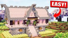 an easy to build house in minecraft