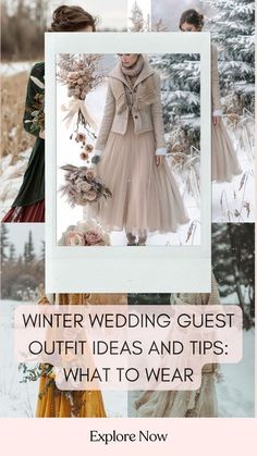 the winter wedding guest outfit ideas and tips what to wear explore now for more info