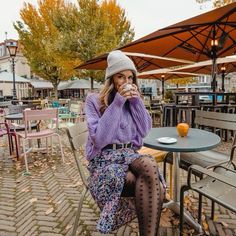 outfits purple Mode Boho, Autumn Outfit, Inspiration Mode, Colourful Outfits, Mode Inspiration, Winter Fashion Outfits, Looks Vintage, Fall Winter Outfits, Outfits Casuales