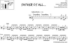 the guitar tab for father of all