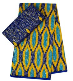 Trendy 100% cotton Kente cloth fabric in royal blue, turquoise, yellow and adorned with metallic gold accents, inspired by traditional African designs. Ideal for special occasions, such as African weddings and religious gatherings. Please note that the actual color may appear differently on your monitor. Measurement: Print is 4 yards and Solid is 2 yards. Width is 46 in. Texture: 100% Soft Cotton Care: Hand wash or spot clean. May contain more colors than mentioned above. African Weddings, African Designs, Kente Cloth, Cloth Fabric, African Wedding, African Design, African Fabric, Gold Texture, Blue Turquoise