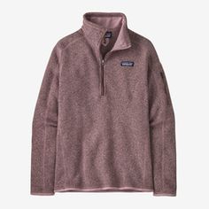 Patagonia Women's Better Sweater® 1/4-Zip Fleece Pullover 50% Logo, Patagonia Women, Better Sweater, Quarter Zip Fleece, Cool Sweaters, Patagonia Womens, 1/4 Zip, Patagonia, Quarter Zip