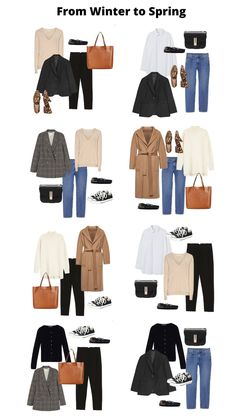 Transitional Winter To Spring Outfits, Casual Vest Outfit Women, Transitional Work Outfits, Basic Work Outfits, Work Outfits Fashion, Capsules Wardrobe, Transitional Outfits, Snow Nature