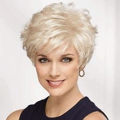 Category:Human Hair Capless Wigs; Gender:Women's; Wig Type:Natural Wigs; Age Group:Adults; Color Shade:Silver,Blonde; Density:130%; Hair Material:50% human hair 50% high quality synthetic; Cap Construction:Capless; Texture:Natural Straight; Length:Short; Features:New Arrival,Women,Comfortable; Net Weight:0.15; Heat Resistant:Yes; Listing Date:09/04/2020; Hairstyle:With Bangs,Pixie Cut; Can Be Permed:Yes; Special selected products:COD Blonde Silver, Wavy Layers, Dunner Wordend Haar, Pixie Cut With Bangs, Human Hair Wigs Blonde, Silver Blonde, Short Grey Hair, Short Hair Wigs, Pixie Cut Wig