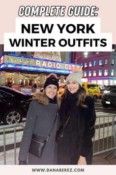 two women standing next to each other in front of a building with the words, complete guide