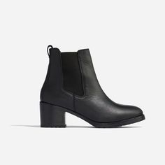 Nisolo Shoes, Heeled Chelsea Boots, Confidence Boosters, Busy Lifestyle, Leather Cushion, Heel Caps, Black Chelsea Boots, Walker Boots, Chelsea Boot