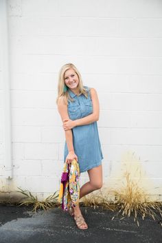 Sleeveless Denim Tunic Dress - $42.00 - 100% Tencel.    Hand Wash Cold. Do Not Bleach. Lay Flat to Dry. Iron if Needed. - Betsey's Boutique Shop Casual Sleeveless Buttoned Denim Dress, Sleeveless Buttoned Denim Dress, Bohemian Sleeveless Denim Dress, Sleeveless Denim Mini Dress With Buttons, Summer V-neck Denim Dress With Buttons, Denim Tunic, Boho Look, Boutique Shop, Tunic Dress