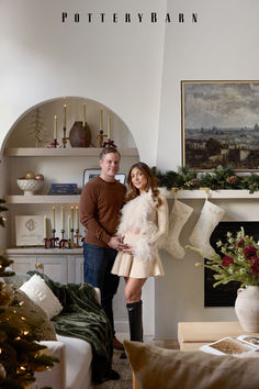 Our Design Crew teamed up with Campbell Puckett (aka Pookie) and her husband Jett to help them decorate their home for the holidays, just in time for baby Paloma’s first Christmas.  Dreaming of your own holiday home but need help or are short on time? Let our Design Crew help bring it to life! Tap to book your free appointment and start creating your own holiday magic! Christmas Dreaming, Holiday Magic, Bring It