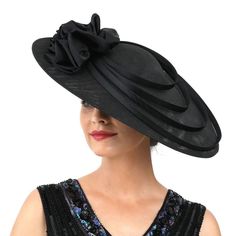 Elegantly Adorned Hat Hatinator! Perfect For Derby And Equestrian Events, Tea Parties, Brunches, And Church Gatherings, This Exquisite Hatinator Will Elevate Your Style To New Heights. Crafted With Meticulous Detail And Designed To Turn Heads, This Accessory Is A Must-Have For Those Who Appreciate Sophistication And Luxury. Make A Statement And Exude Class In This Stunning Black Elegantly Adorned Hat Hatinator - Your Perfect Companion For Any Special Occasion! Crazy Kentucky Derby Hats, Tea Party Brunch, Derby Tea Party, Diy Braided Headband, Fascinator Hats Outfit, Luxury Headbands, Equestrian Events, Derby Hats Fascinators, Black Fascinator