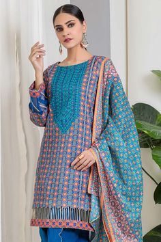 Bonanza Satrangi Sst222p05 Blue Eid Prints 2022 Original brand suit fabric and photography lite diffrance in actual print. Festive Blue Floral Print Sets, Summer Patterned Set With Dupatta, Summer Patterned Sets With Dupatta, Light Blue Long Sleeve Lawn Suit For Summer, Light Blue Printed Long Sleeve Set, Indigo Long Sleeve Summer Sets, Unstitched Blue Lawn Suit For Summer, Light Blue Cotton Lawn Suit For Summer, Fitted Blue Sets With Printed Motifs