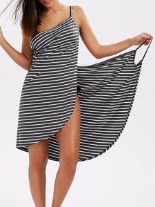 Pareo Dress, Sewing Measurements, Plus Size Black Dresses, Backless Swimwear, Towel Dress, Summer Cover Up, Striped Dress Summer, Summer Dresses For Wedding Guest, Summer Stripes