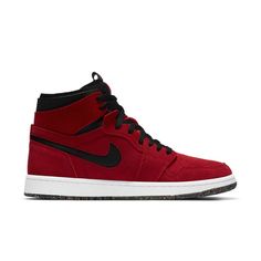 Air Jordan 1 High Zoom Comfort 'Gym Red' CT0978-600 - KICKS CREW Custom Streetwear Sneakers With Boost Midsole And Suede, Custom Suede Sneakers With Boost Midsole For Streetwear, Low-top Suede Basketball Shoes, Sporty Suede Lace-up Basketball Shoes, Suede High-top Sneakers With Cushioned Footbed For Streetwear, Suede High-top Sneakers With Cushioned Footbed, Sporty Suede Basketball Shoes With Rubber Sole, Sporty Suede Basketball Shoes With Boost Midsole, University Red Leather Sneakers For Streetwear