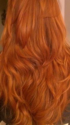 My hair after using the red henna from Lush. Kind of loved it! Lush Henna, Ginger Hair Color, Copper Hair, Dye My Hair, Light Blonde, Orange Hair, Hair Inspo Color