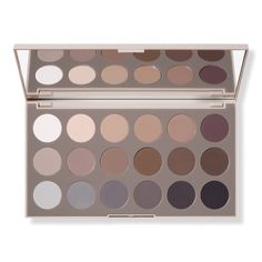 18CT Matte Essentials Artistry Palette - Morphe | Ulta Beauty Everyday Eyeshadow, Camouflage Concealer, Morphe Palette, Rose Velvet, Beauty Sponge, Eyeliner Brush, Matte Eyeshadow, Velvet Matte, Halloween Make