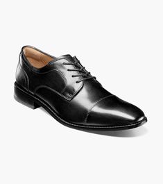 Conetta Cap Toe Oxford Men’s Dress Shoes | Florsheim.com Elegant Oxfords With Cushioned Footbed, Elegant Formal Oxfords With Cushioned Footbed, Elegant Semi-formal Oxfords With Cushioned Footbed, Elegant Oxfords With Cushioned Footbed For Business, Elegant Formal Dress Shoes With Cushioned Footbed, Elegant Business Casual Dress Shoes With Cushioned Footbed, Kids Uniforms, Work Week, Mens Oxfords